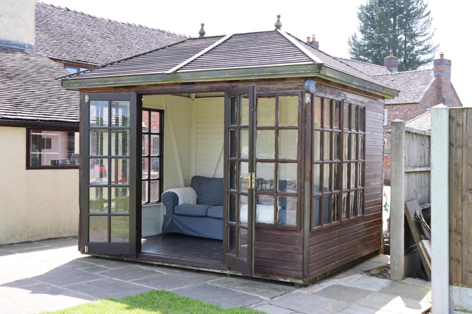 Malthouse Farm Cottage Studio Dilhorne エクステリア 写真